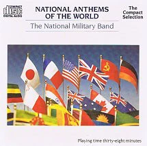 National Anthems Of The World The National Military Band 1989 CD Top-quality