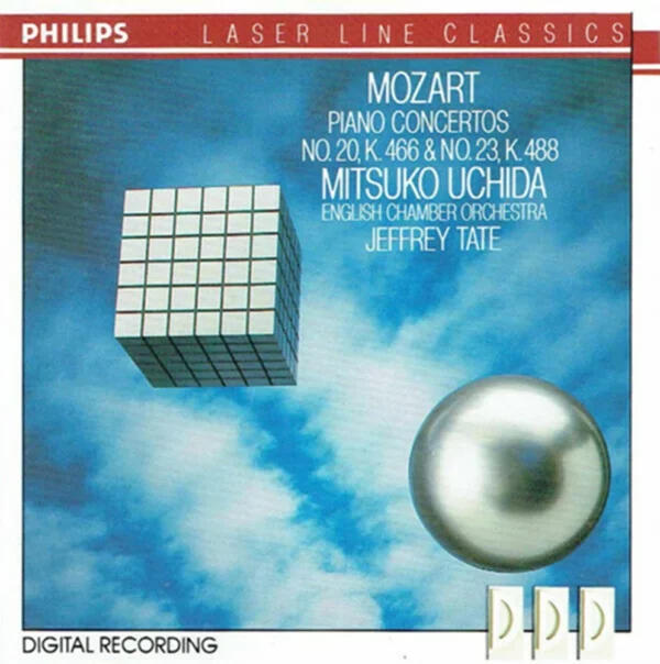 MOZART PIANO CONCERTOS NO 20 NO 23 various 1990 CD Top-quality Free UK shipping