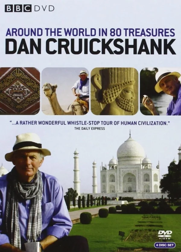 Around The World In 80 Treasures: Complete BBC Series Dan Cruickshank 2008 DVD