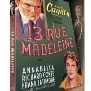 13 Rue Madeleine James Cagney 2005 DVD Top-quality Free UK shipping