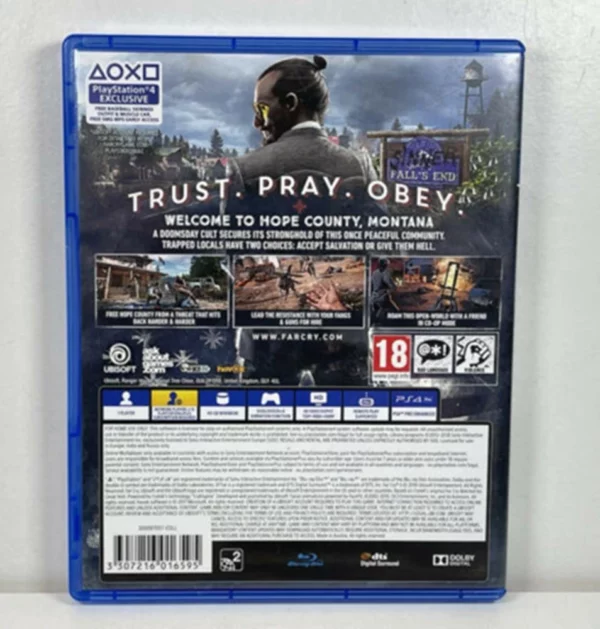 Far Cry 5 PlayStation 4 2018 Top-quality Free UK shipping