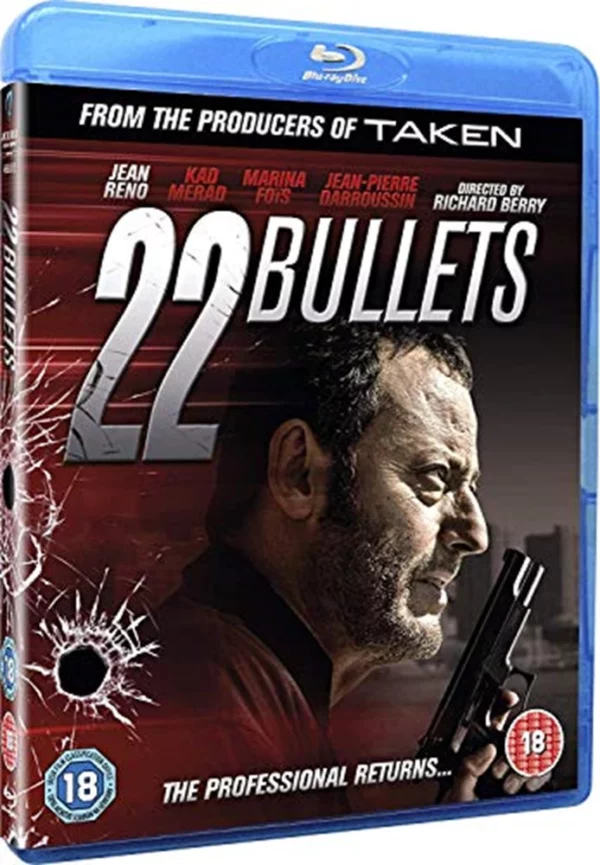 22 Bullets Jean Reno 2011 Blu-ray Top-quality Free UK shipping