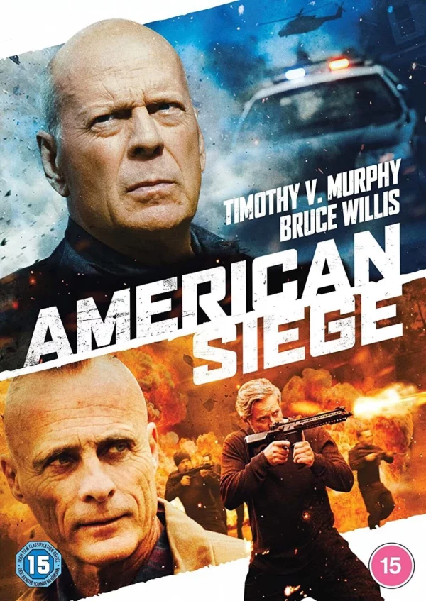 American Siege Bruce Willis 2022 DVD Top-quality Free UK shipping