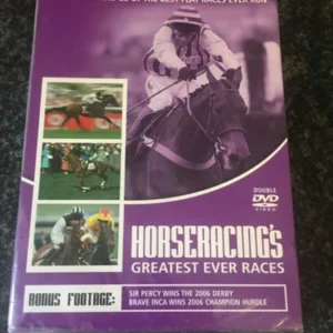 Horseracing's greatest ever races 2006 New DVD Top-quality Free UK shipping