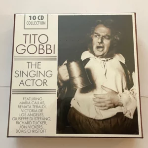 The Singing Actor Tito Gobbi CD Top-quality Free UK shipping