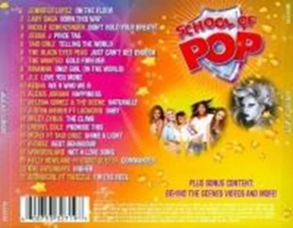 Pop Party Presents... School of Pop Various Artists 2011 CD Top-quality