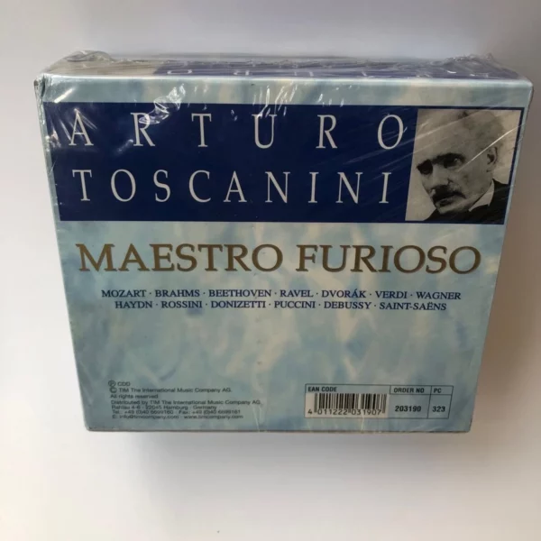 Maestro Furioso Arturo Toscanini CD Top-quality Free UK shipping