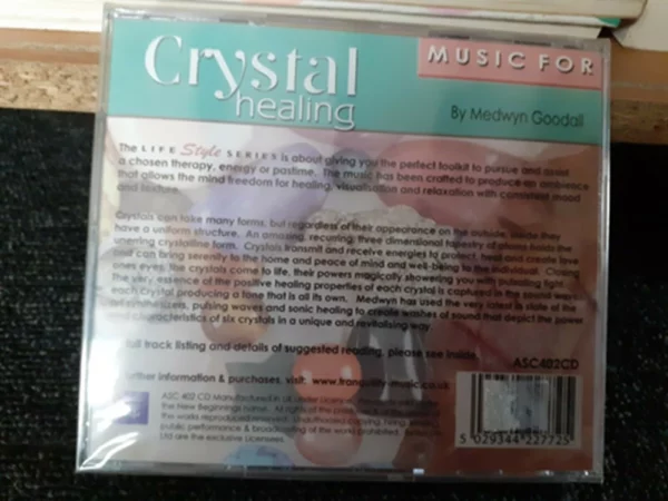 Music for Crystal Healing Medwyn Goodall 2008 CD Top-quality Free UK shipping