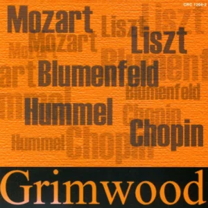 Mozart, Liszt,Blumenfeld, Hummel, Chopin Daniel Grimwood CD Top-quality