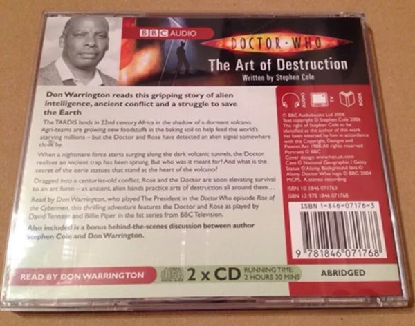 "Doctor Who": The Art of Destruction Destruction 2006 CD Top-quality