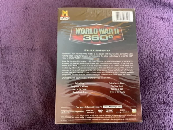 World War II 360 2011 DVD Top-quality Free UK shipping