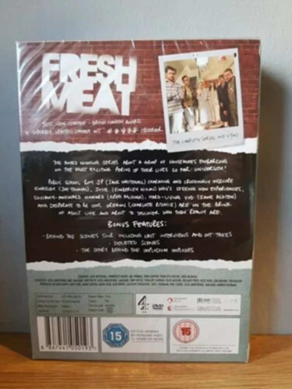 Fresh Meat - Series 1-2 Jack Whitehall 2013 New DVD Top-quality