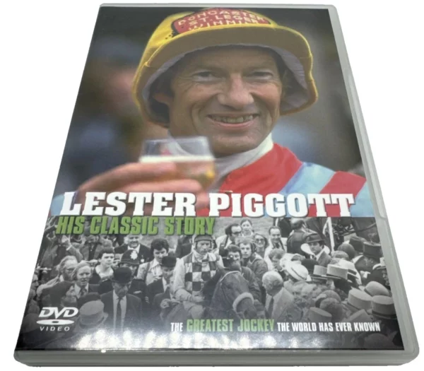 Lester Piggott His Classic Story DVD Top-quality Free UK shipping