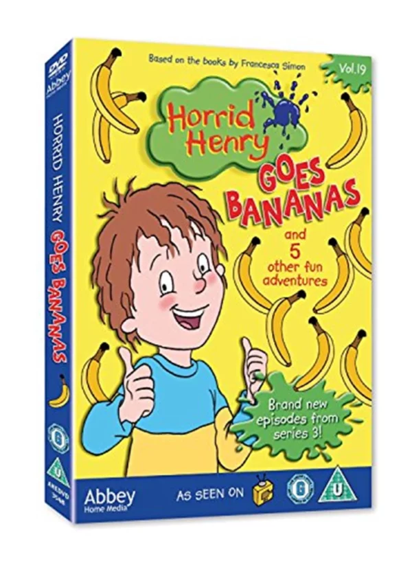 Horrid Henry Goes Bananas Horrid Henry 2012 DVD Top-quality Free UK shipping