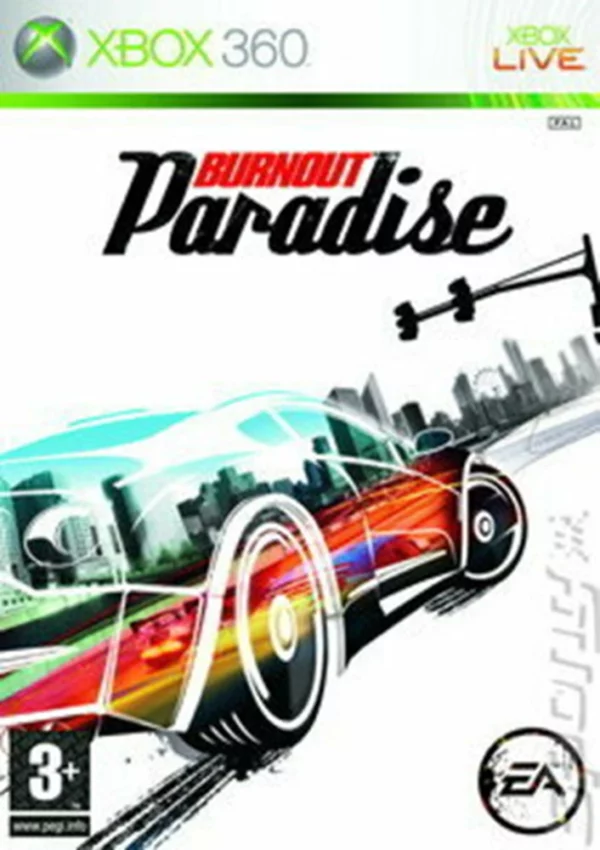 Burnout Paradise Microsoft Xbox 360 2008 Top-quality Free UK shipping