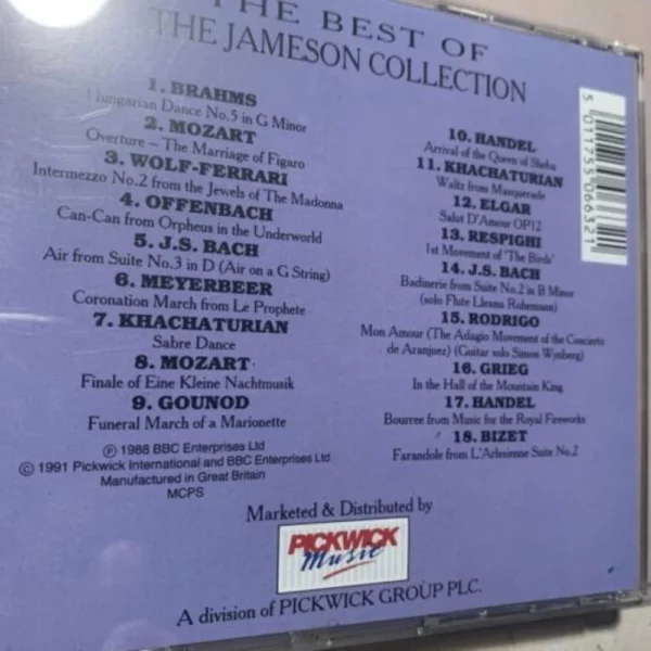 The Best Of The Jameson Collection Various 1991 CD Top-quality Free UK shipping