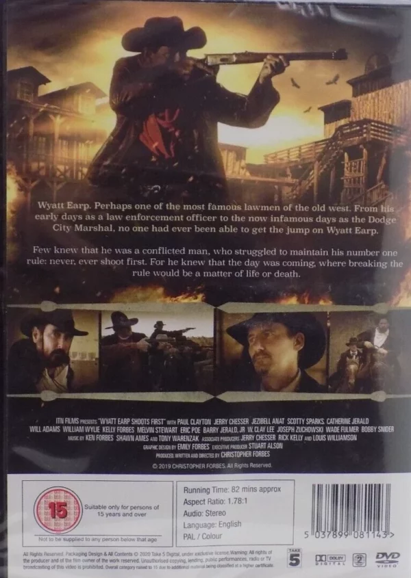 Wyatt Earp 2020 DVD Top-quality Free UK shipping