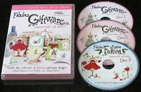 Fabulous Giftware - Papercraft CD-ROMs 2013 DVD Top-quality Free UK shipping