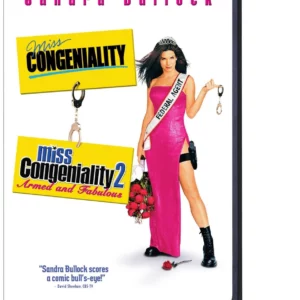 Miss Congeniality 1 & 2 2009 DVD Top-quality Free UK shipping