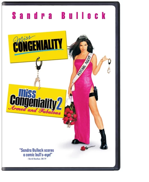 Miss Congeniality 1 & 2 2009 DVD Top-quality Free UK shipping