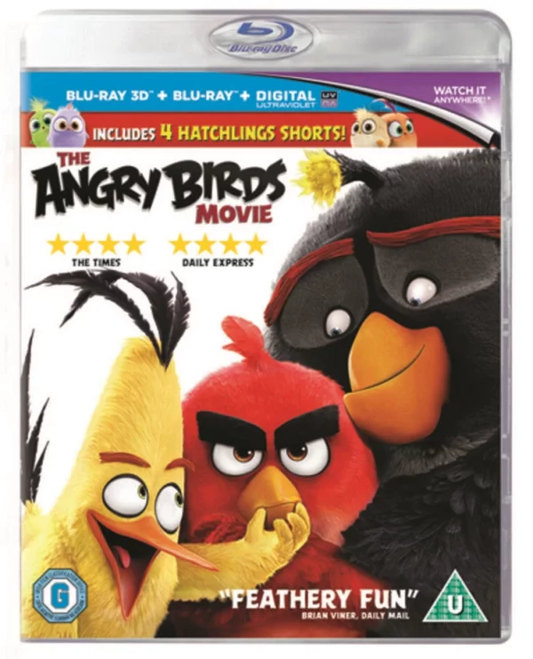 The Angry Birds Movie 2016 Blu-ray Top-quality Free UK shipping