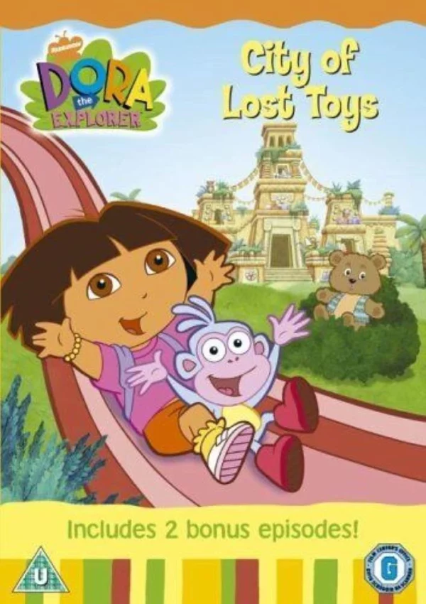 Dora The Explorer: City Of Lost Toys Kathleen Herles 2005 DVD Top-quality