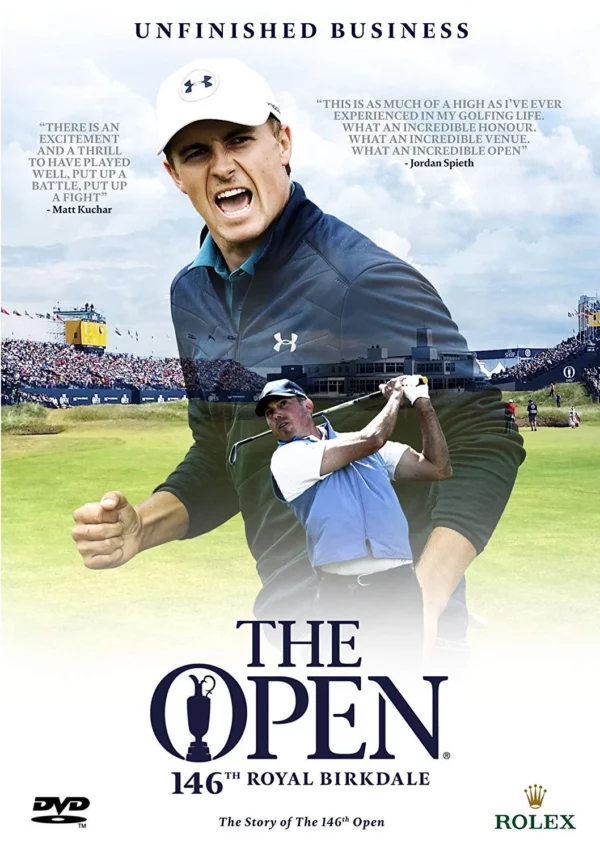 The Open: The Story Of The 146th Royal Birkdale Jordan Spieth 2017 New DVD