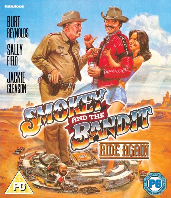 Smokey And The Bandit Ride Again Burt Reynolds 2016 Blu-ray Top-quality