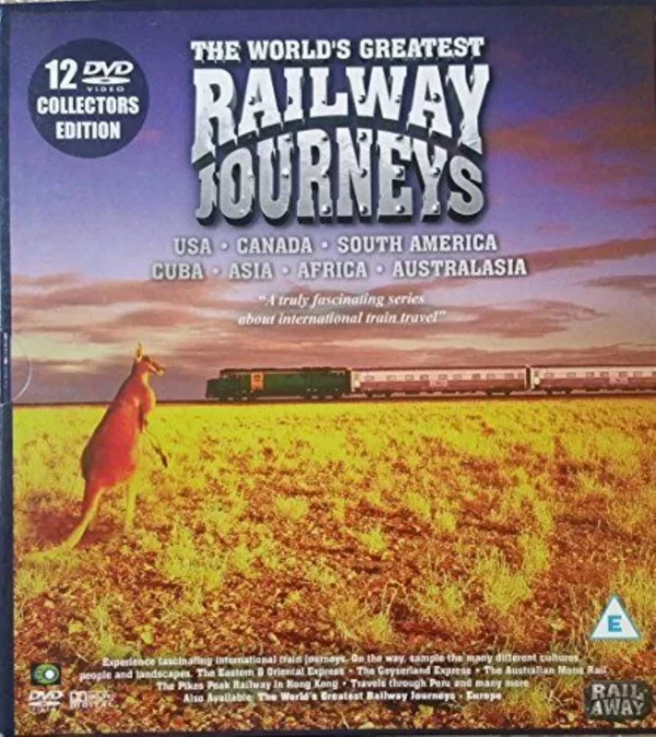 The World's Greatest Railway Journeys 12 2008 DVD Top-quality Free UK shipping