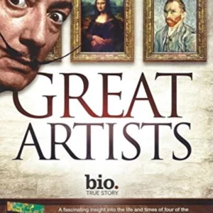 Great Artists (4 DVD's & Magazine Collection) 2014 New DVD Top-quality