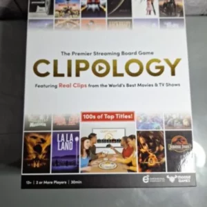 Clipology The Premier Streaming Board Game 2022 DVD Top-quality