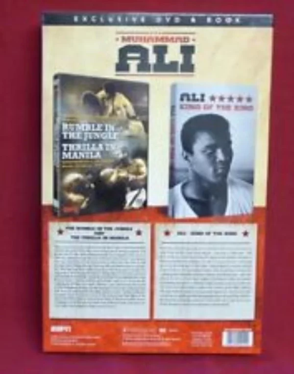 Muhammad Ali Exclusive Book and DVD 2013 DVD Top-quality Free UK shipping