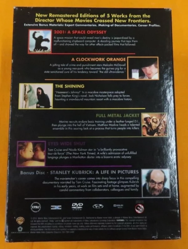 STANLEY KUBRICK 2008 DVD Top-quality Free UK shipping