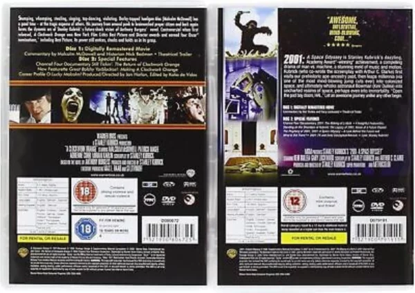 STANLEY KUBRICK 2008 DVD Top-quality Free UK shipping