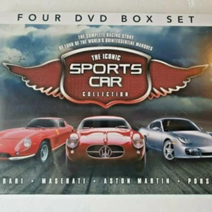 The Iconic Sports Car Collection 2013 DVD Top-quality Free UK shipping