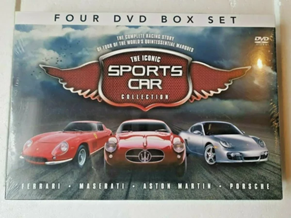 The Iconic Sports Car Collection 2013 DVD Top-quality Free UK shipping