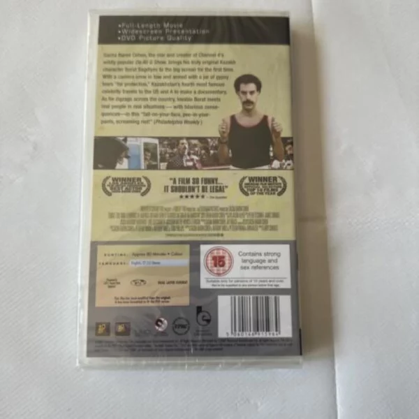 Borat Ken Davitian 2006 New DVD Top-quality Free UK shipping