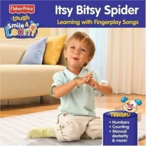 Itsy Bitsy Spider Fisher-Price Laugh Smile & Learn 2008 CD Top-quality