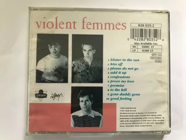 Violent Femmes Slash 1983 CD Top-quality Free UK shipping