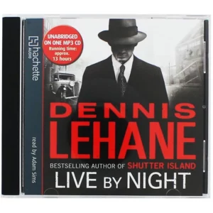 DENNIS LEHANE - LIVE BY NIGHT READ BY ADAM SIMS Adam Sims 2014 CD Top-quality