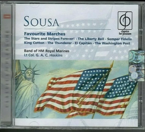 Sousa: Favourite Marches The Band Of H.M. Royal Marines 1996 CD Top-quality