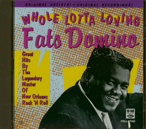 Whole Lotta Loving Domino Fats 1996 CD Top-quality Free UK shipping