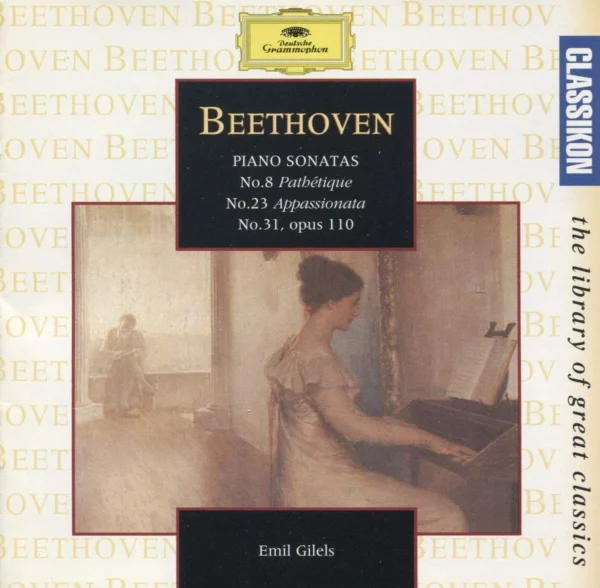 Beethoven - Piano Sonatas 8,23,31 Gilels CD Top-quality Free UK shipping