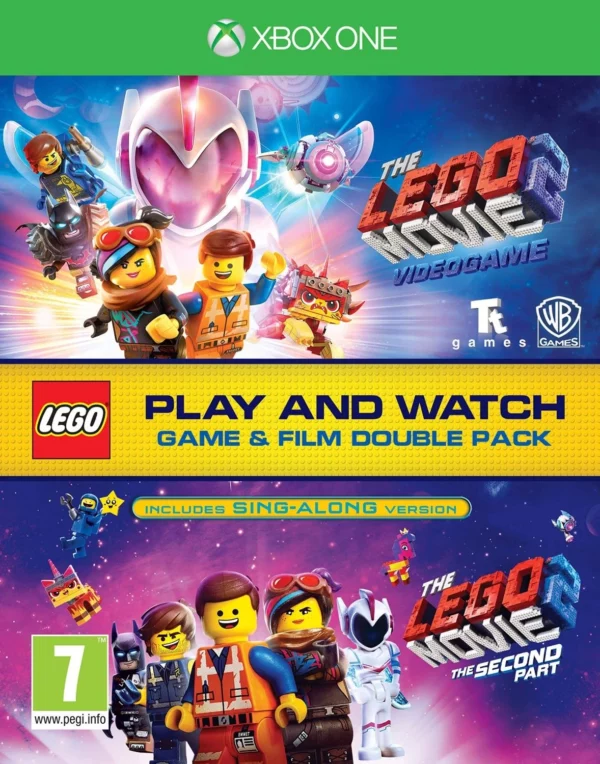 LEGO Movie 2 Game & Film Double Pack Xbox One 2019 New Top-quality