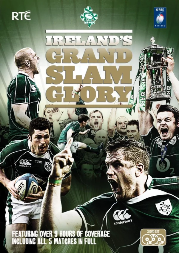 Ireland's Grand Slam Glory 2009 New DVD Top-quality Free UK shipping