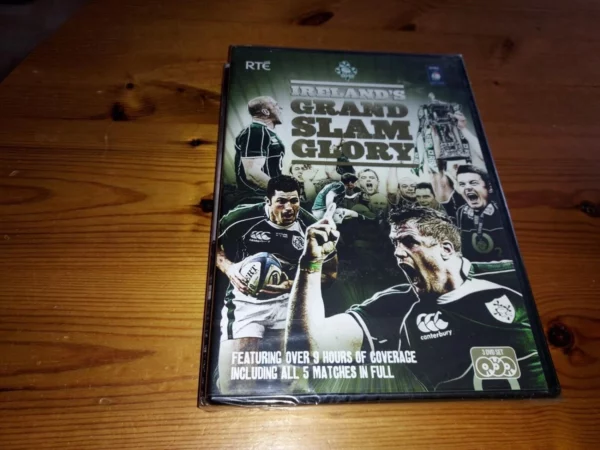 Ireland's Grand Slam Glory 2009 New DVD Top-quality Free UK shipping