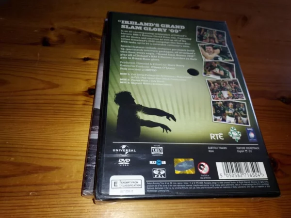 Ireland's Grand Slam Glory 2009 New DVD Top-quality Free UK shipping