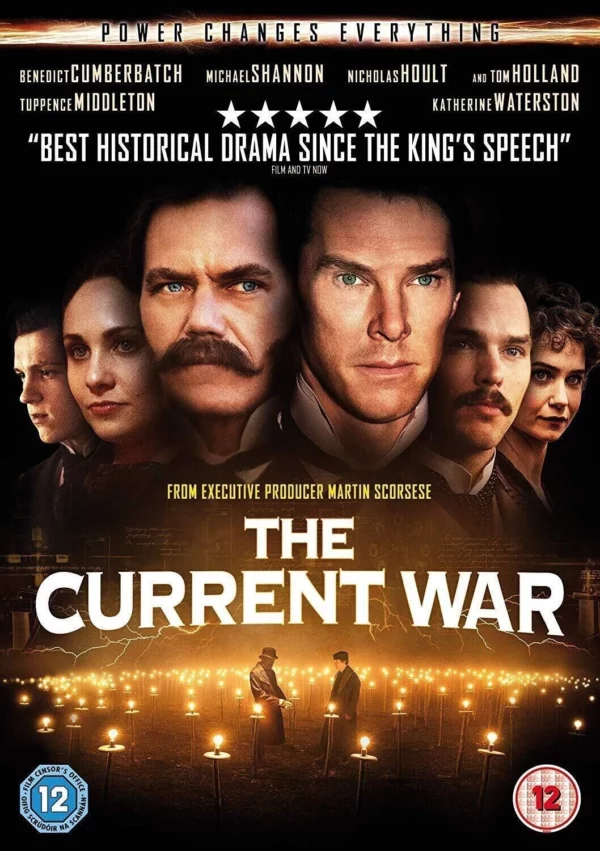 The Current War Benedict Cumberbatch 2019 DVD Top-quality Free UK shipping