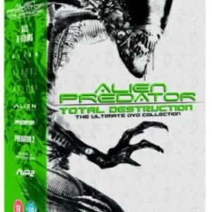 Alien Vs Predator: Total Destruction Collection Arnold Schwarzenegger 2008 DVD