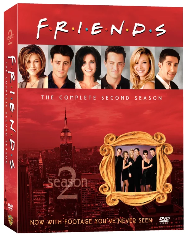 Friends: Complete Second Season 2002 DVD Top-quality Free UK shipping